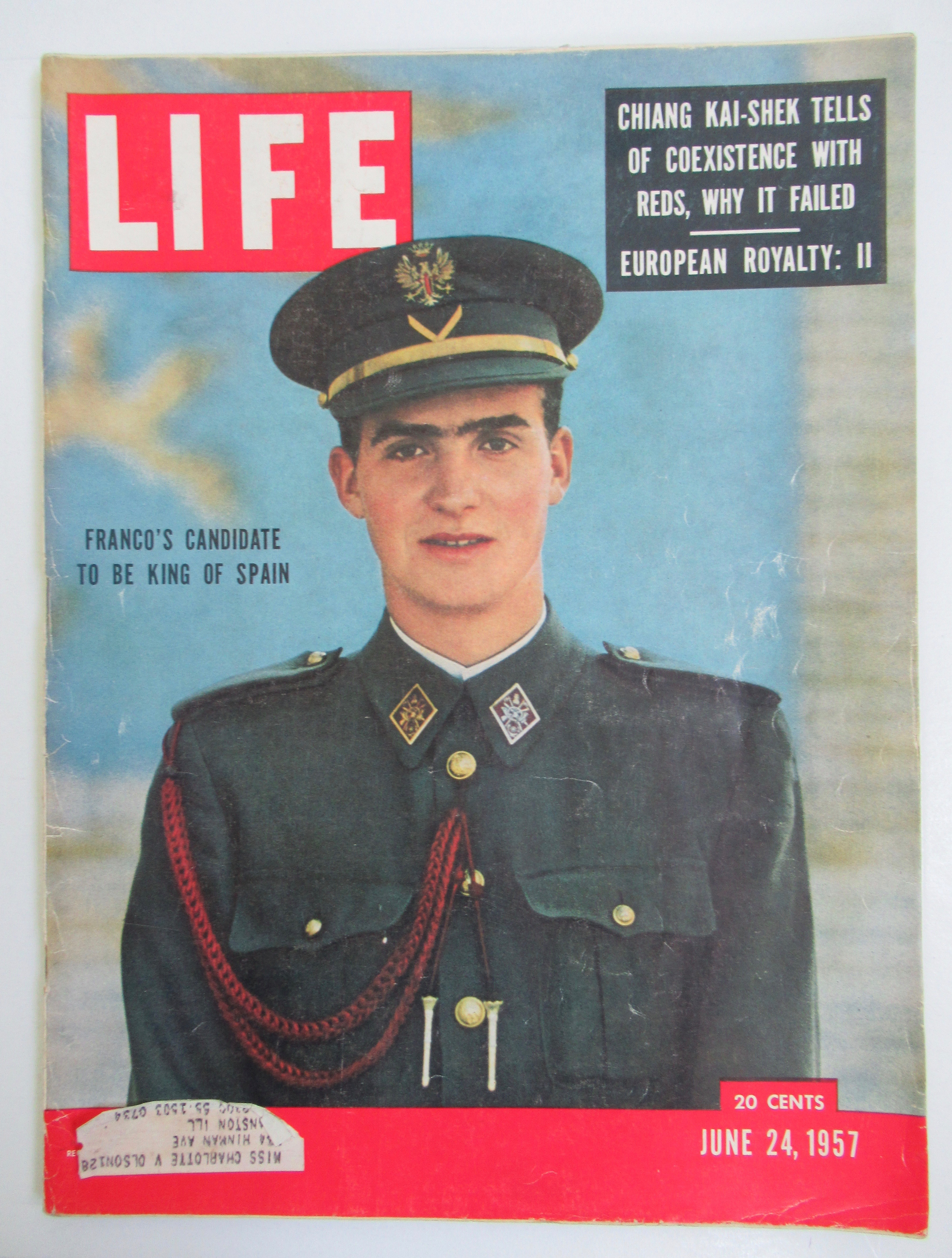 Life Magazine-June 24, 1957-Franco's Candidate