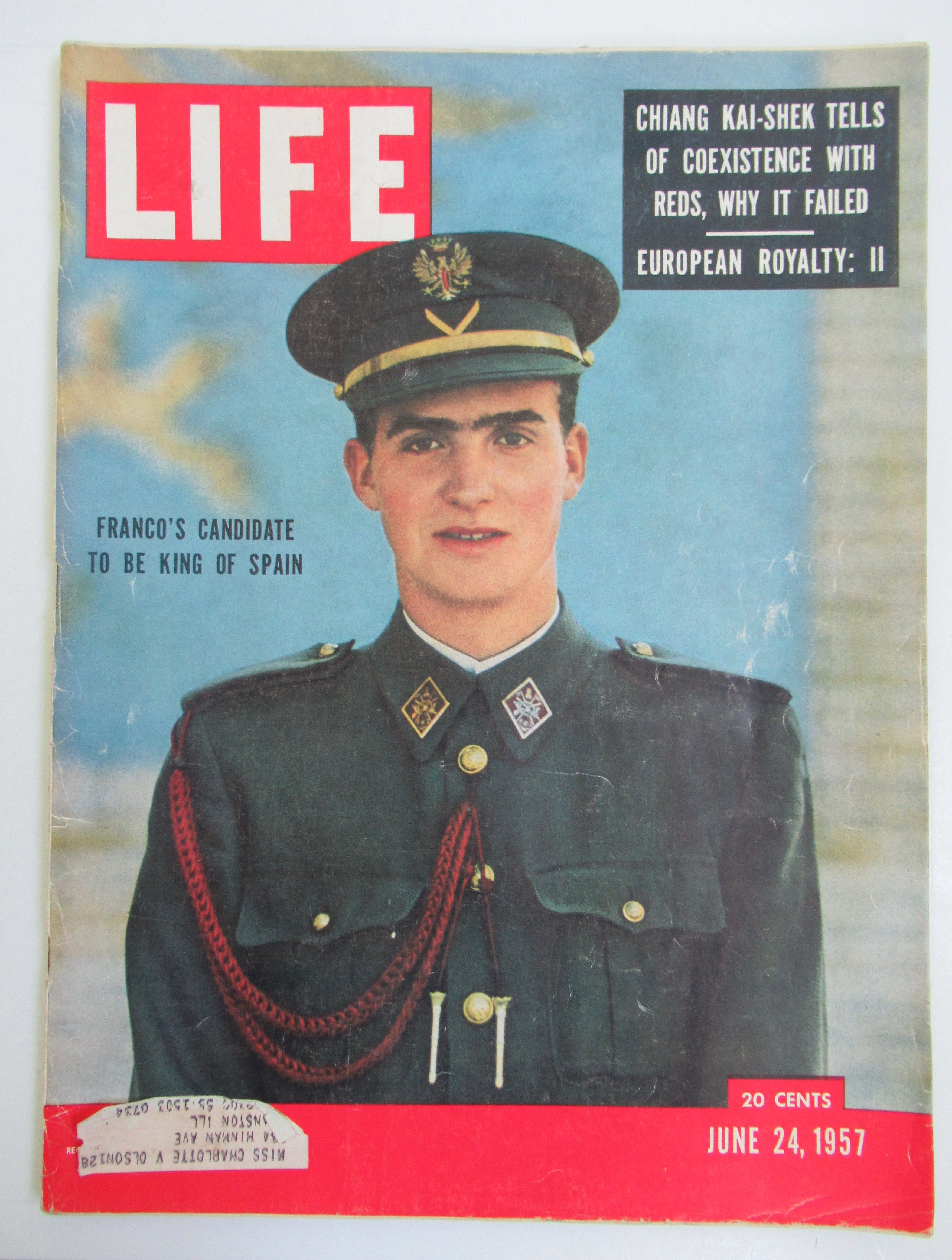 Life Magazine-June 24, 1957-Franco's Candidate