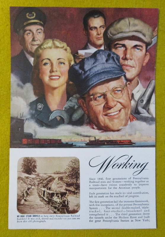 1946 Pennsylvania Railroad with Working Partners