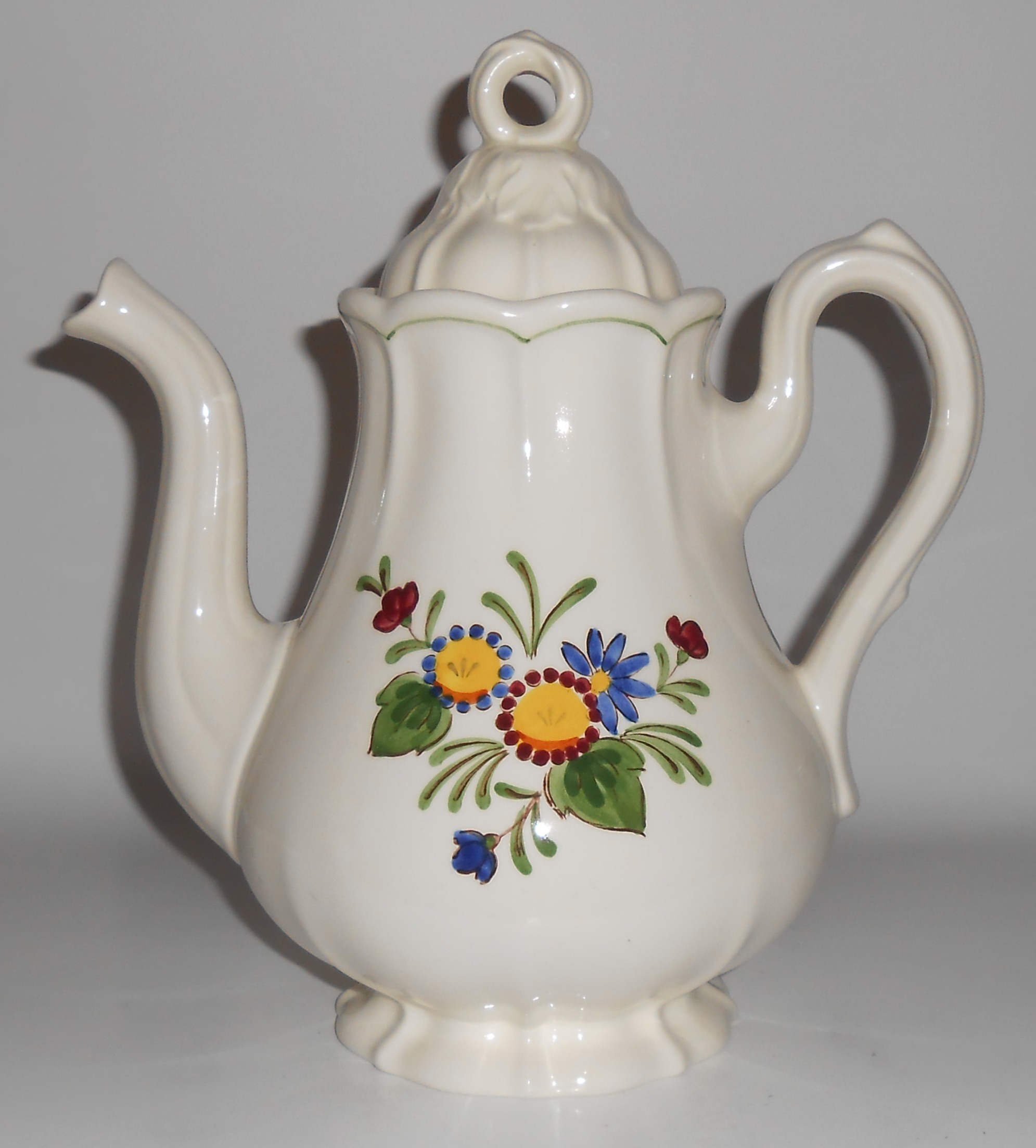 Metlox Pottery Poppy Trail Quail Ridge Coffeepot Mint