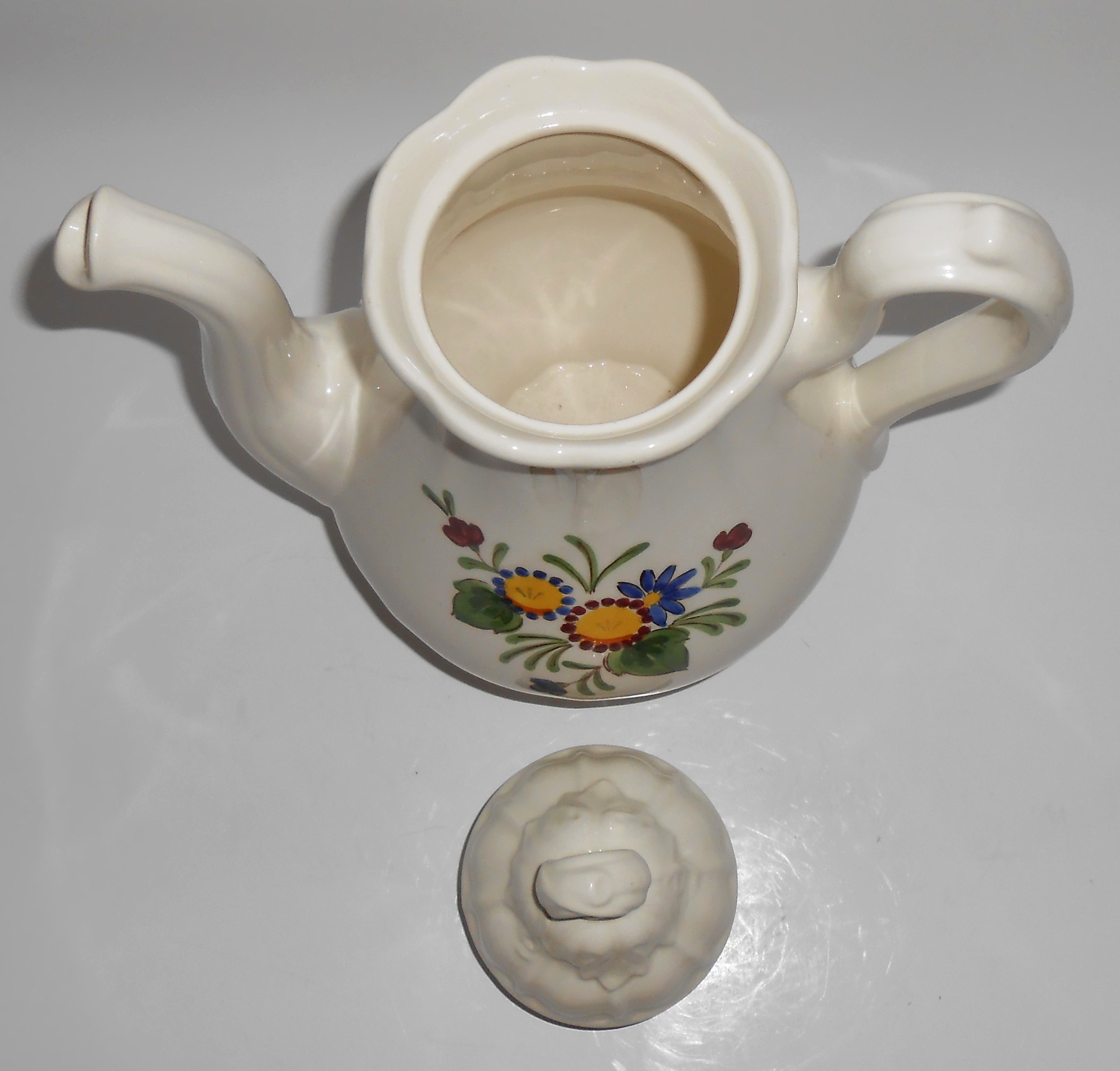 Metlox Pottery Poppy Trail Quail Ridge Coffeepot Mint