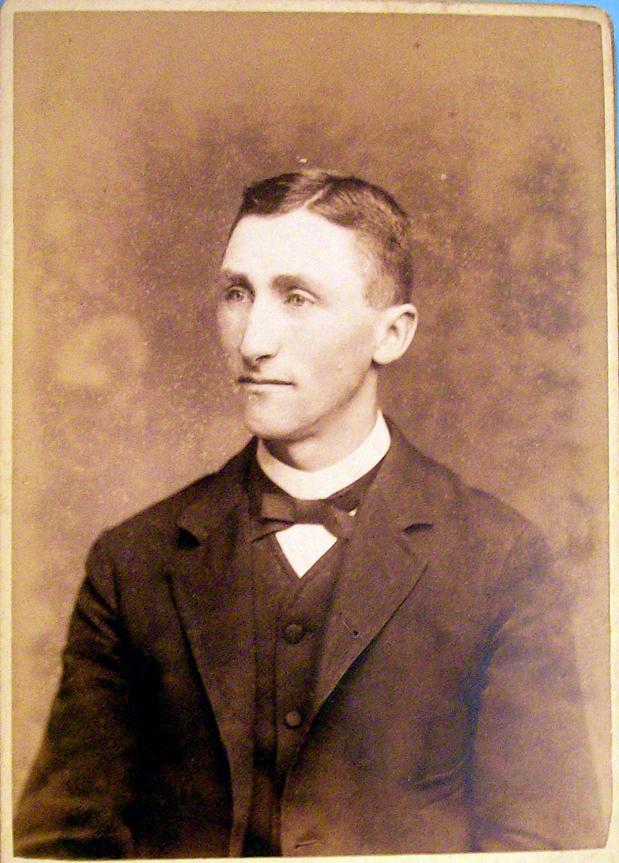 Looking Forward - Cabinet Photo of a Young Man