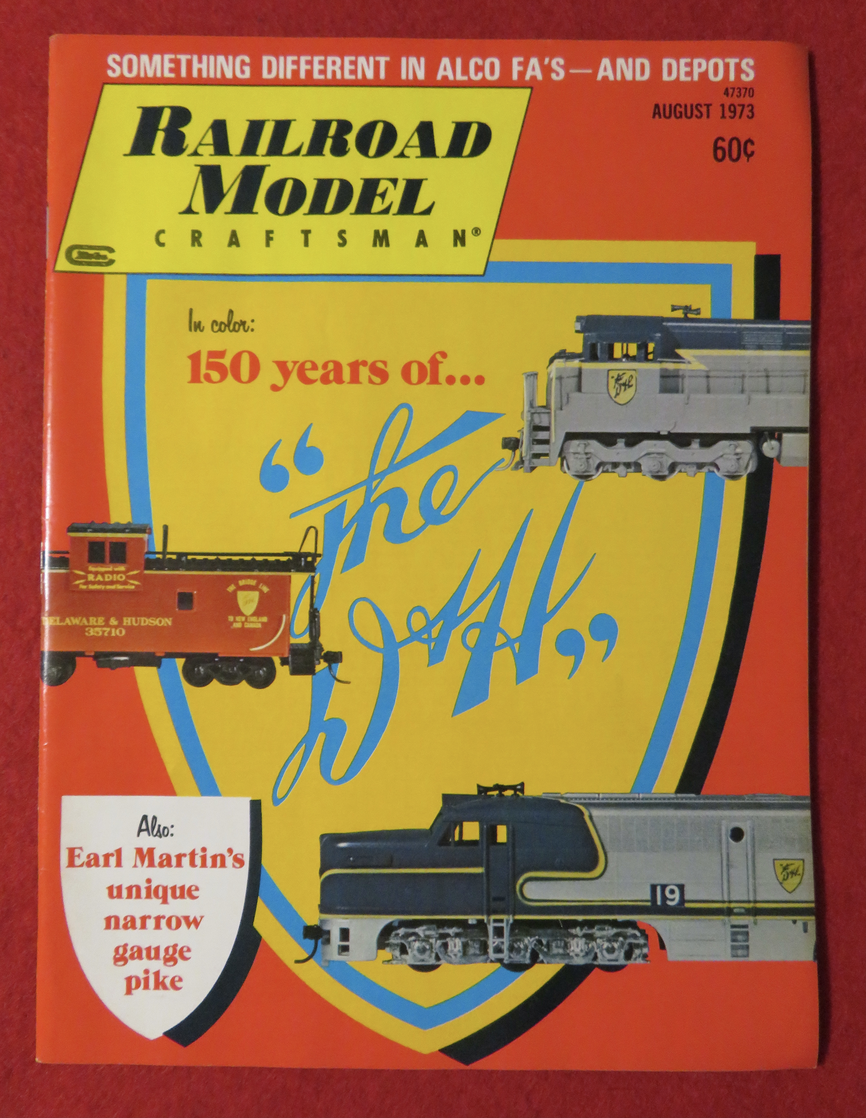 Railroad Model Craftsman Magazine August 1973