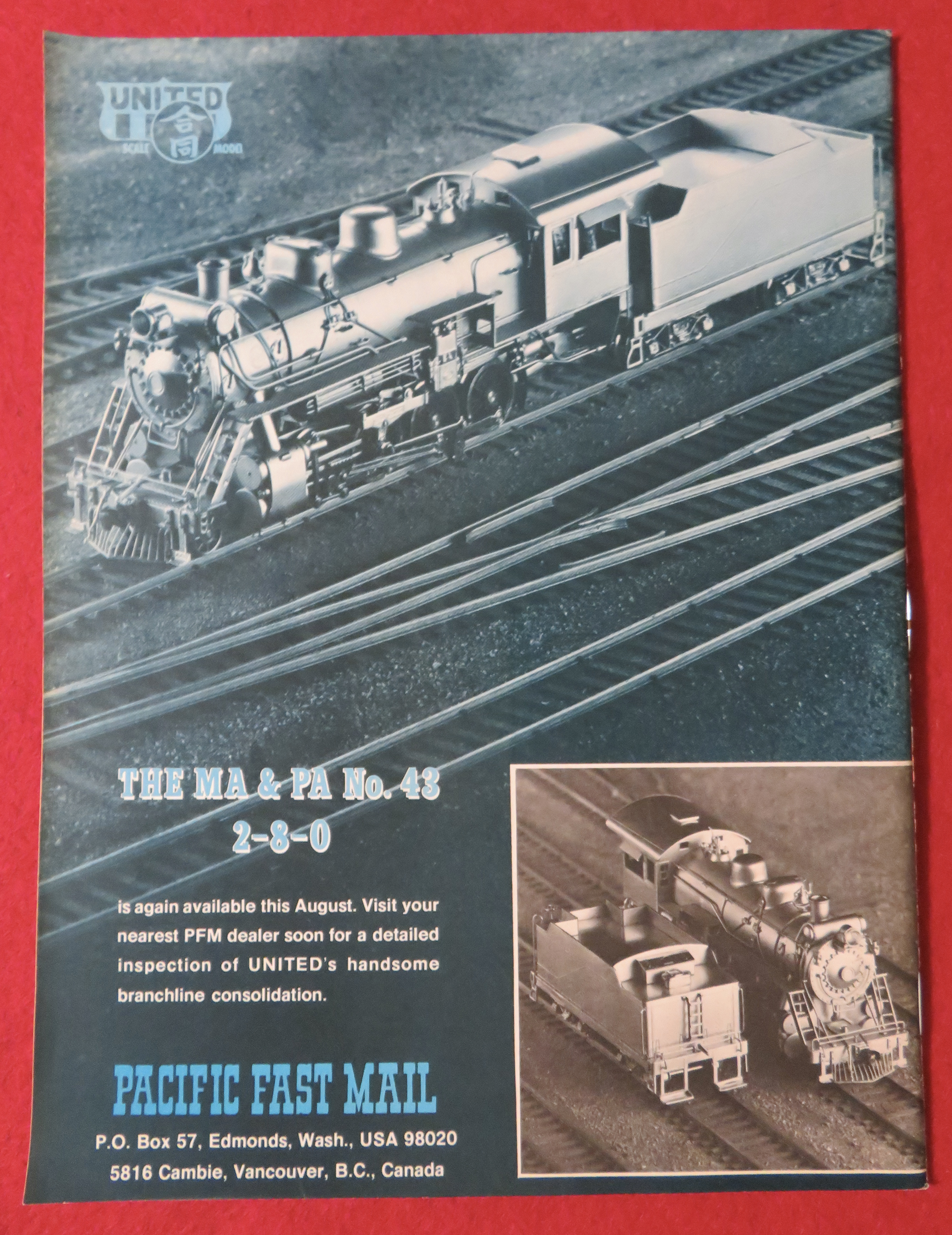 Railroad Model Craftsman Magazine August 1973