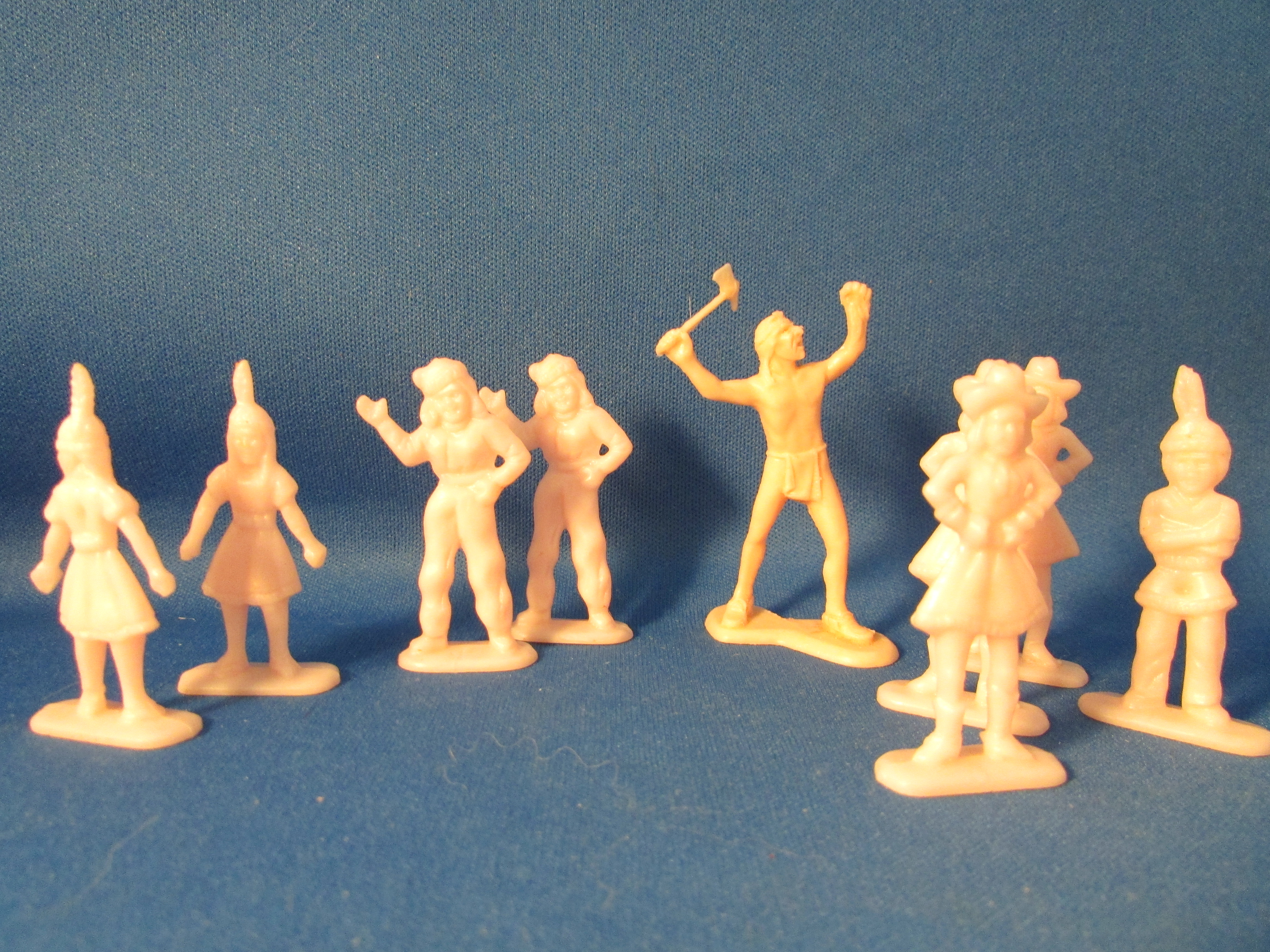 Native American and Cowboy Cake Decorations