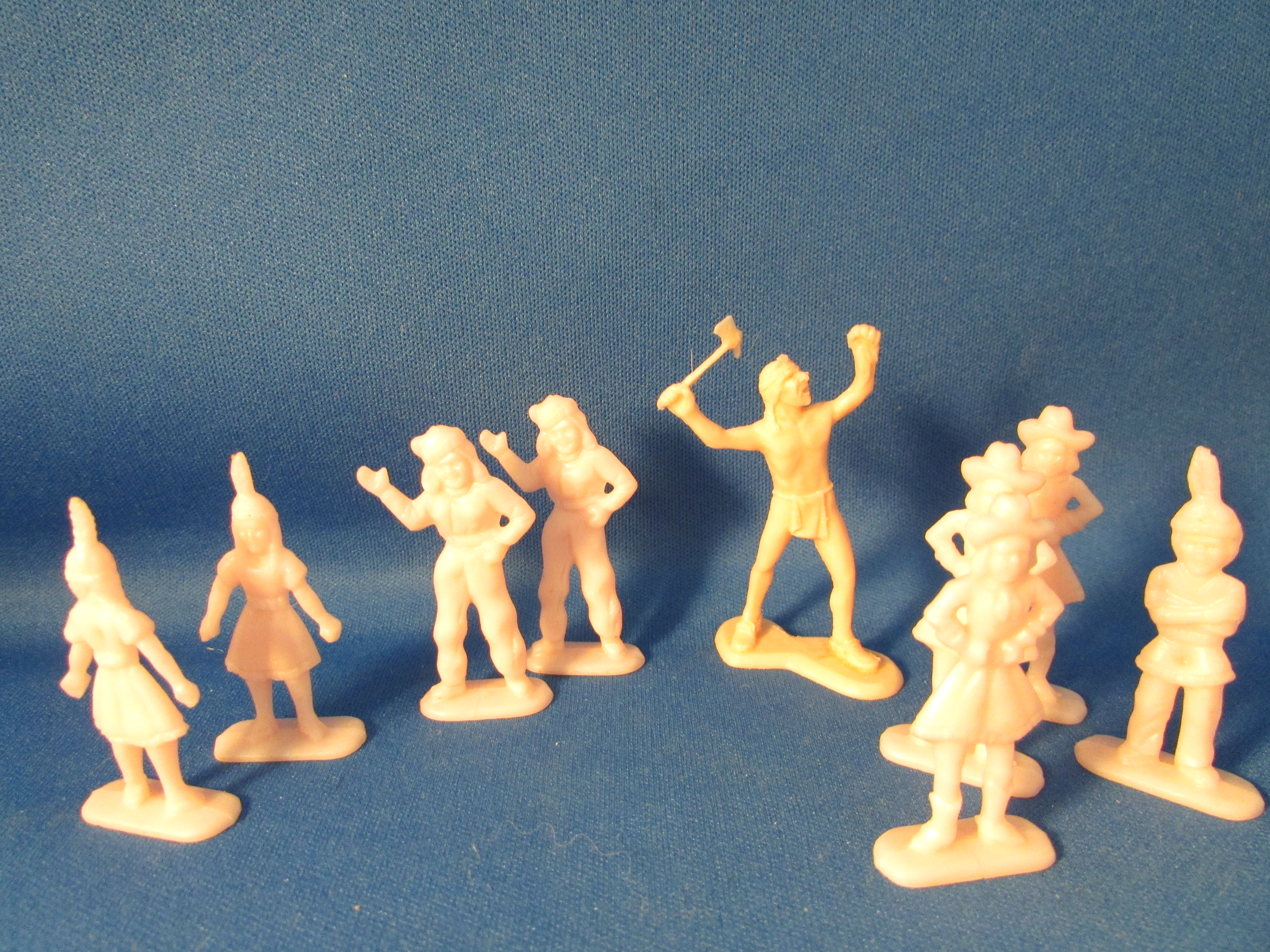 Native American and Cowboy Cake Decorations