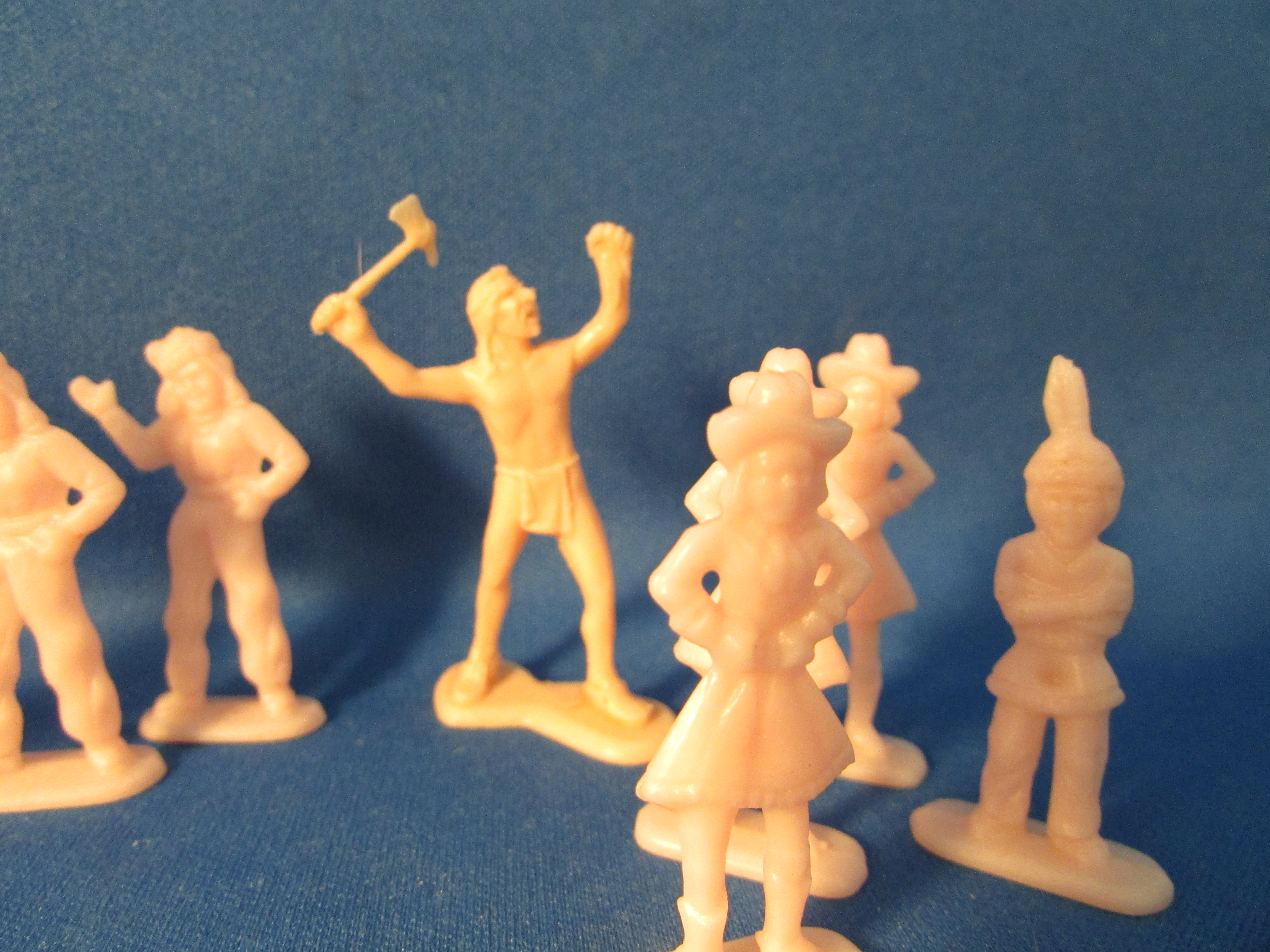 Native American and Cowboy Cake Decorations