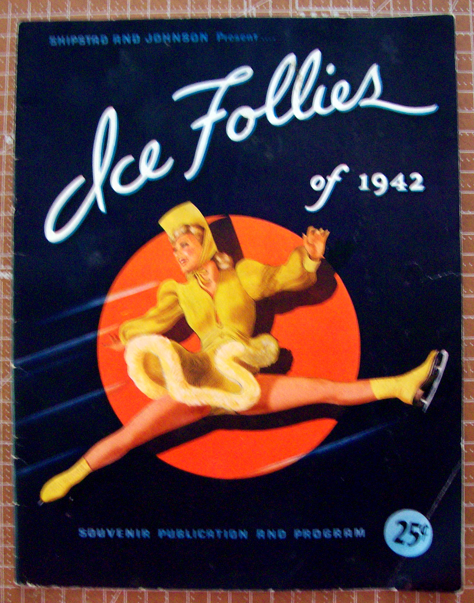 Ice Follies Program 1942 Shipstad & Johnson