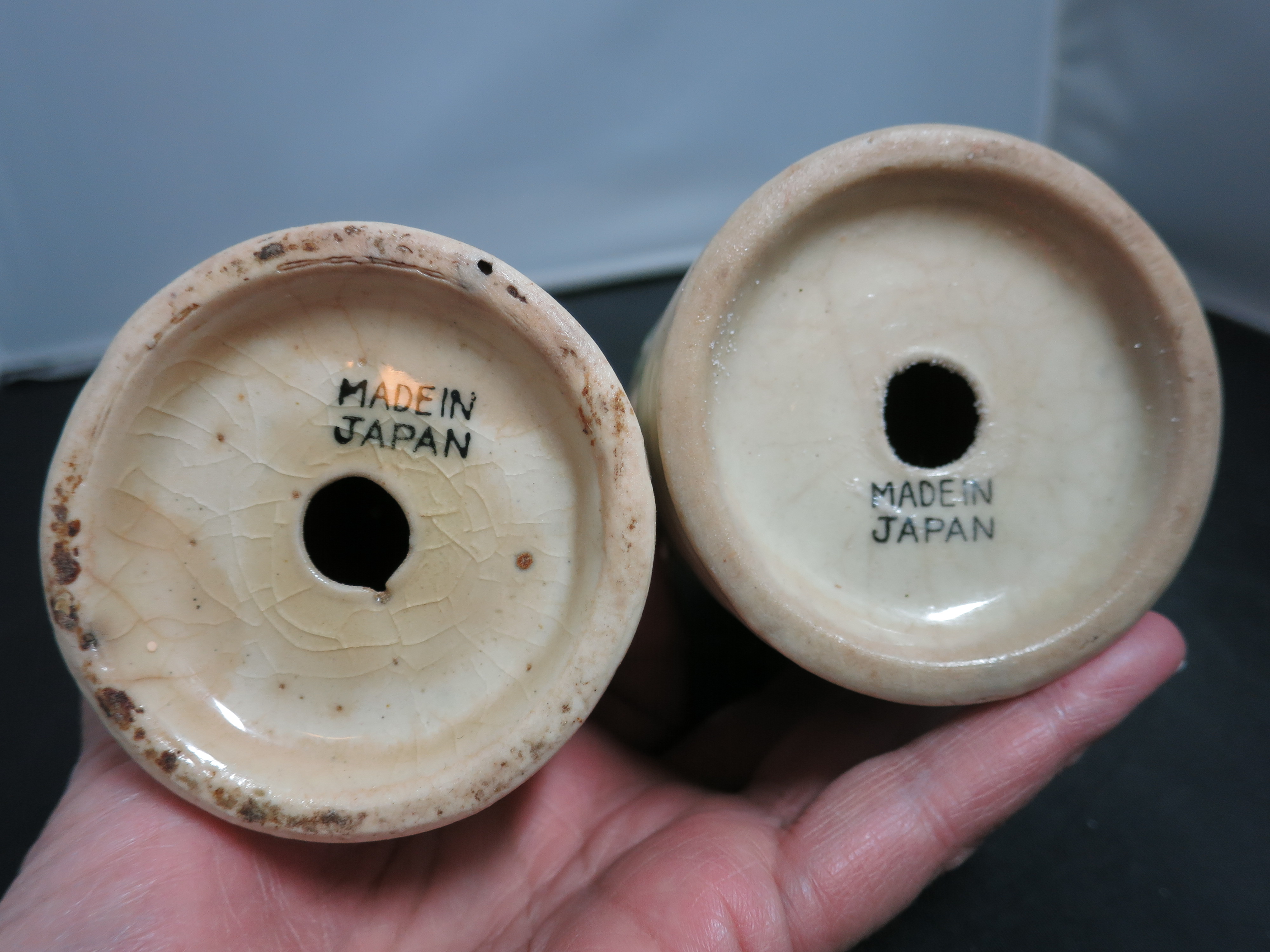 Range Salt and Pepper Shakers Made in Japan 1930s to 0s