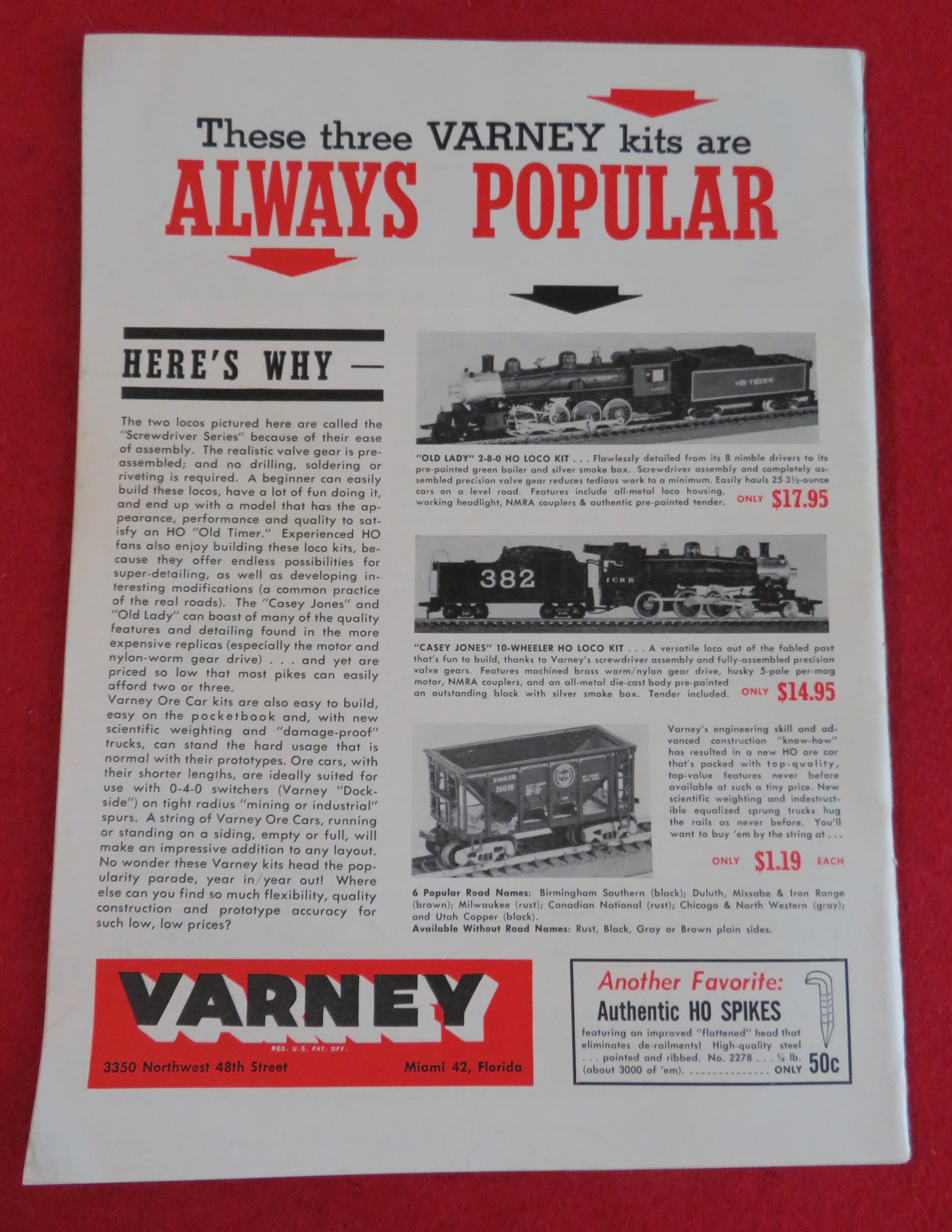 Model Railroader Magazine April 1962