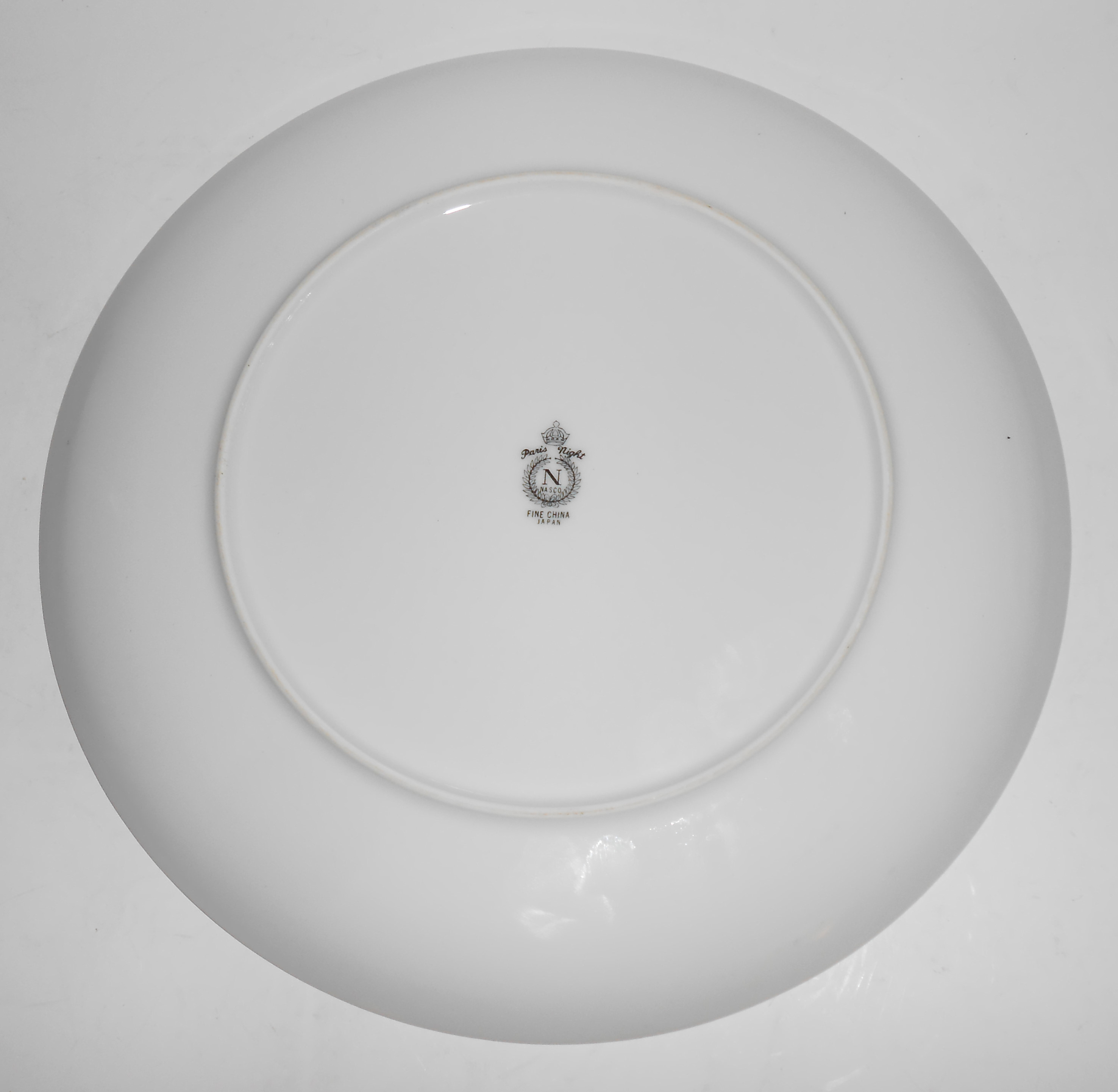 Nasco Fine China Japan Porcelain Paris Night Dinner Pl