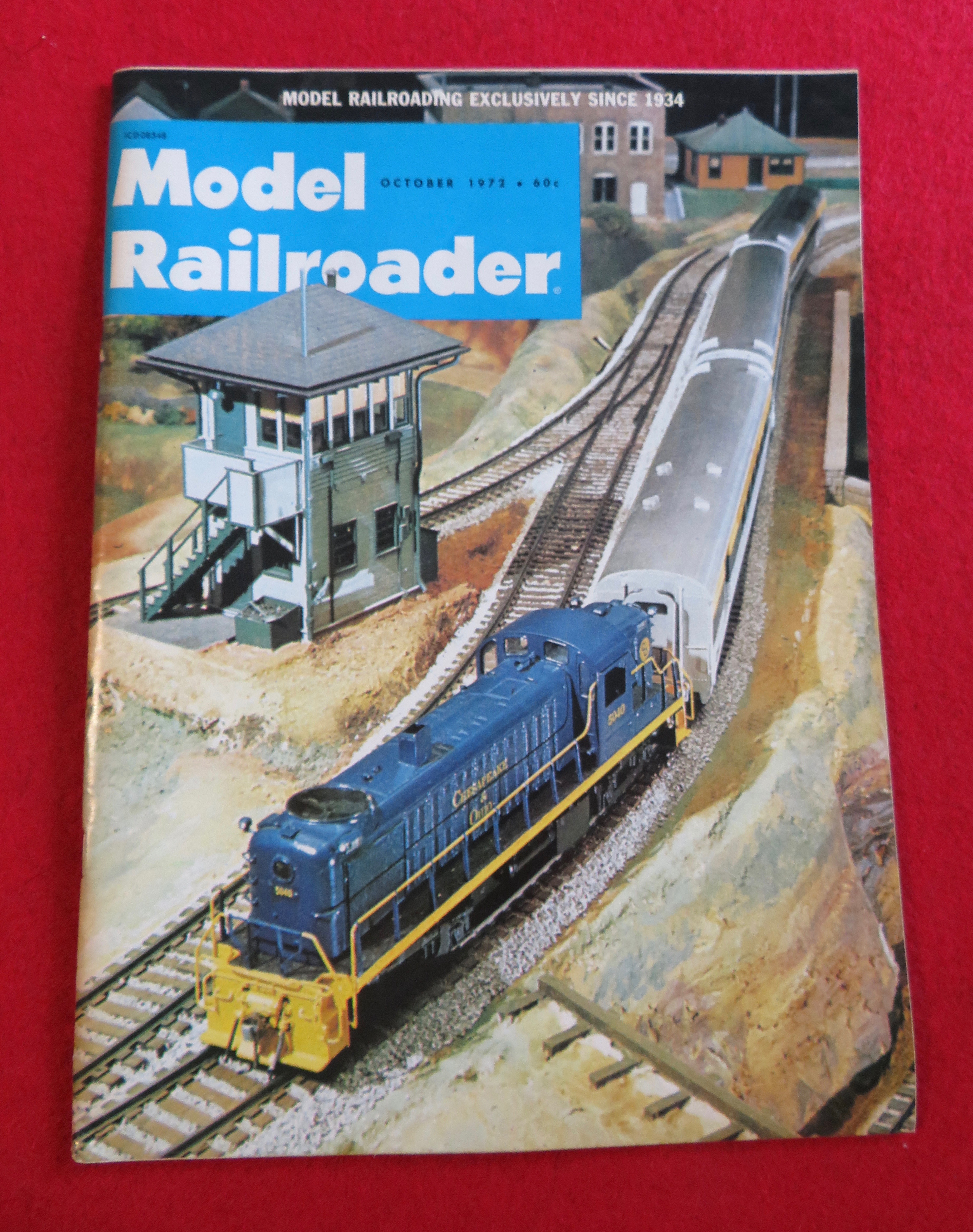 Model Railroader Magazine October 1972