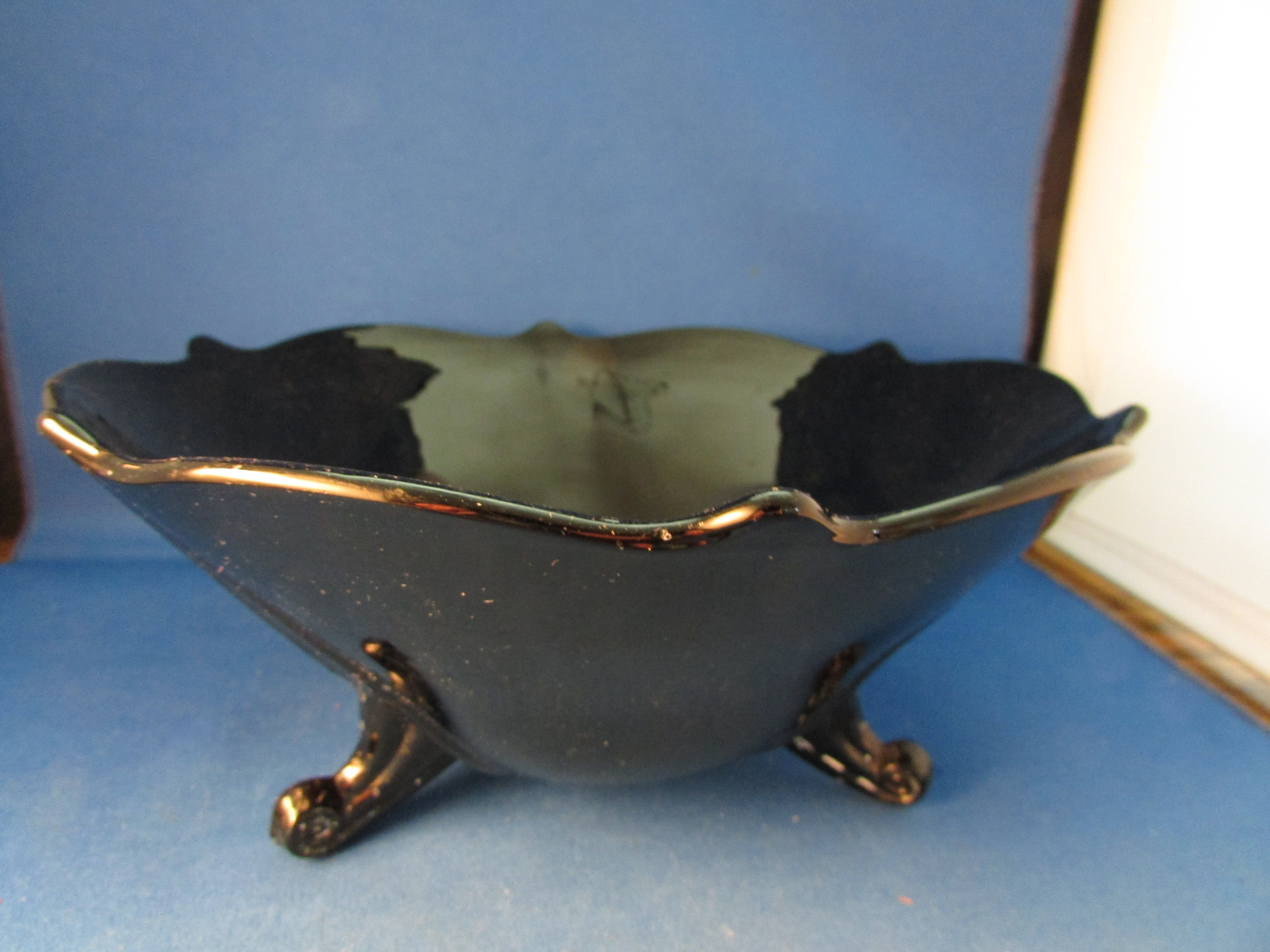 Black Glass Bowl