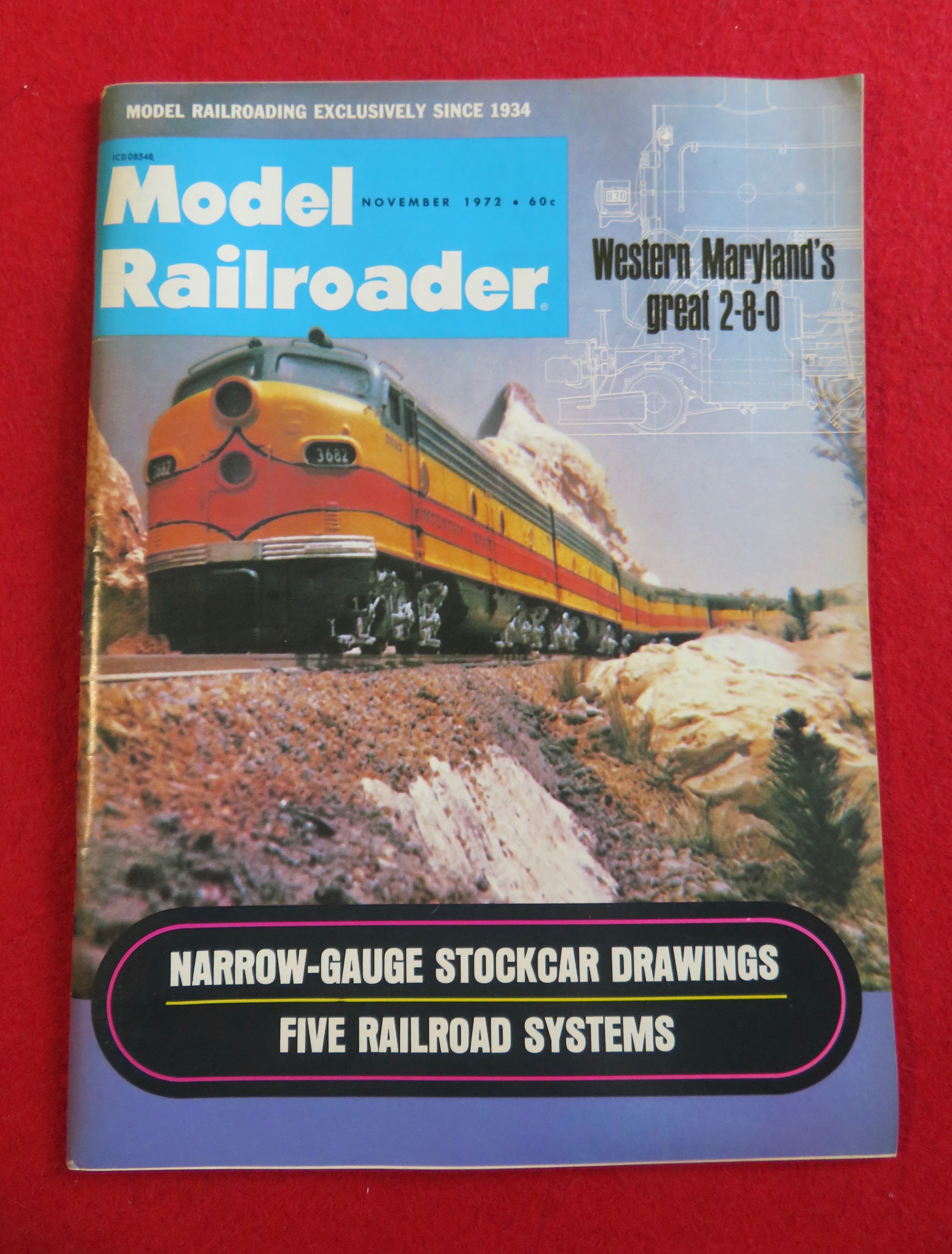 Model Railroader Magazine November 1972