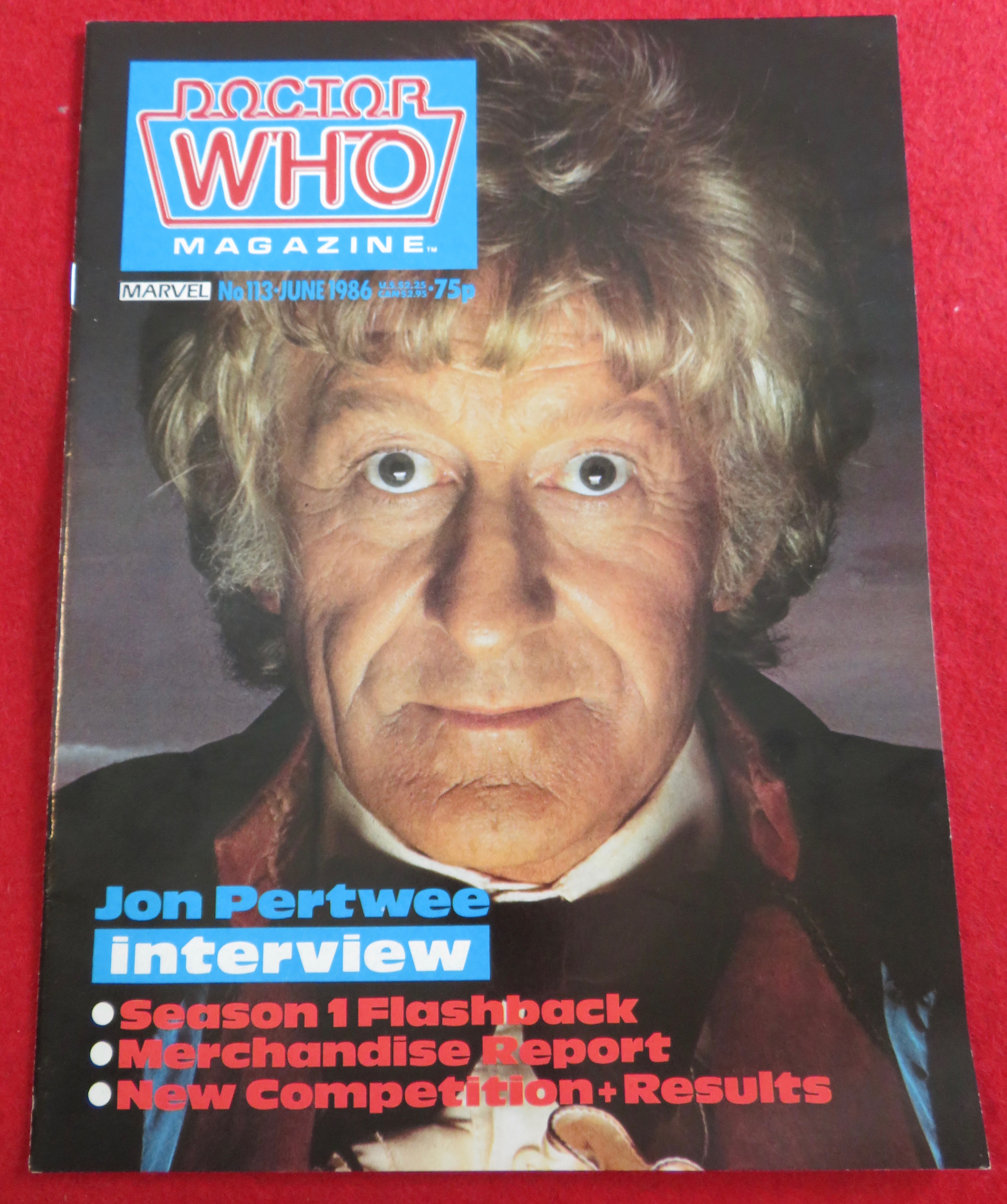 Doctor (Dr) Who Magazine June 1986