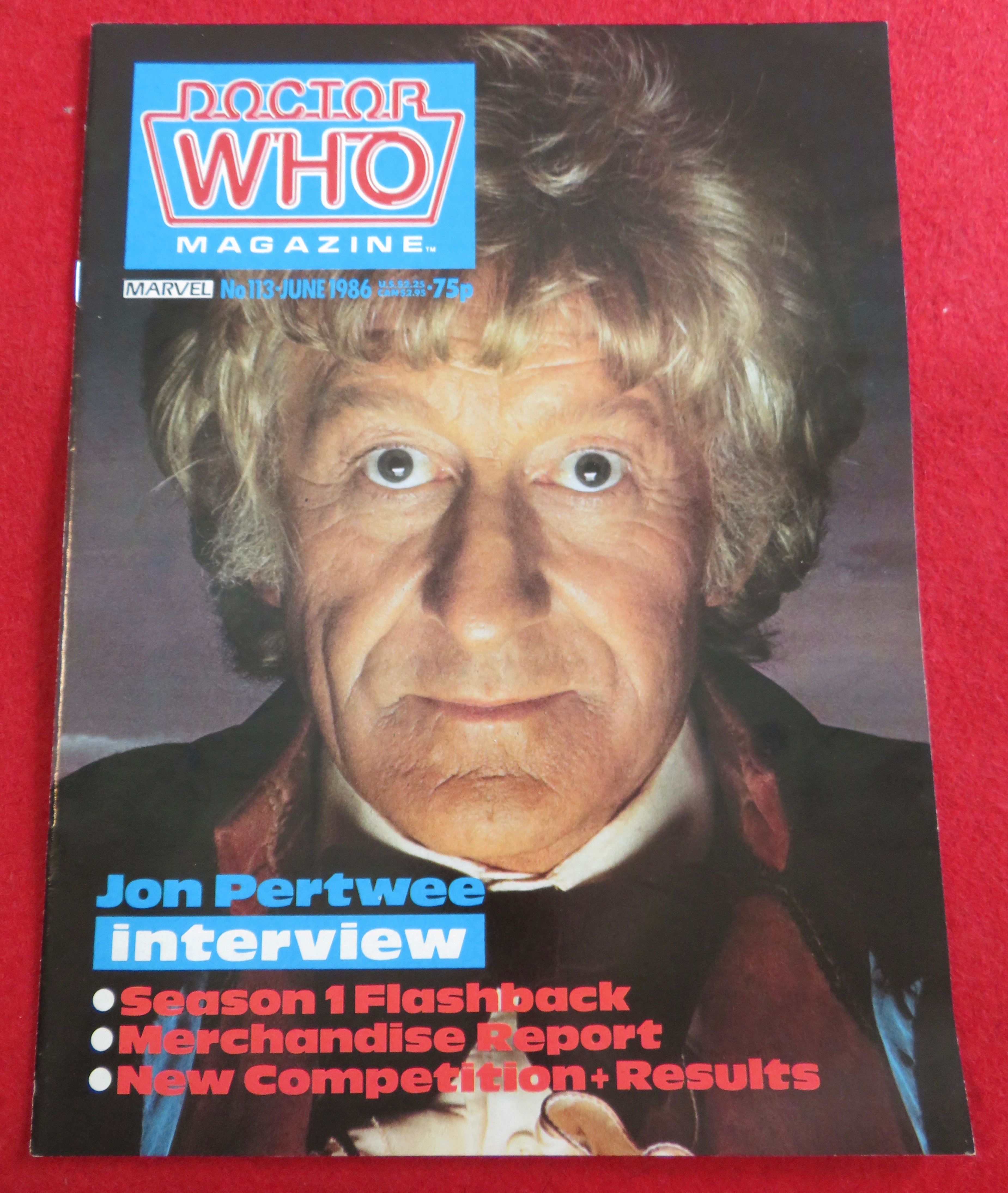 Doctor (Dr) Who Magazine June 1986