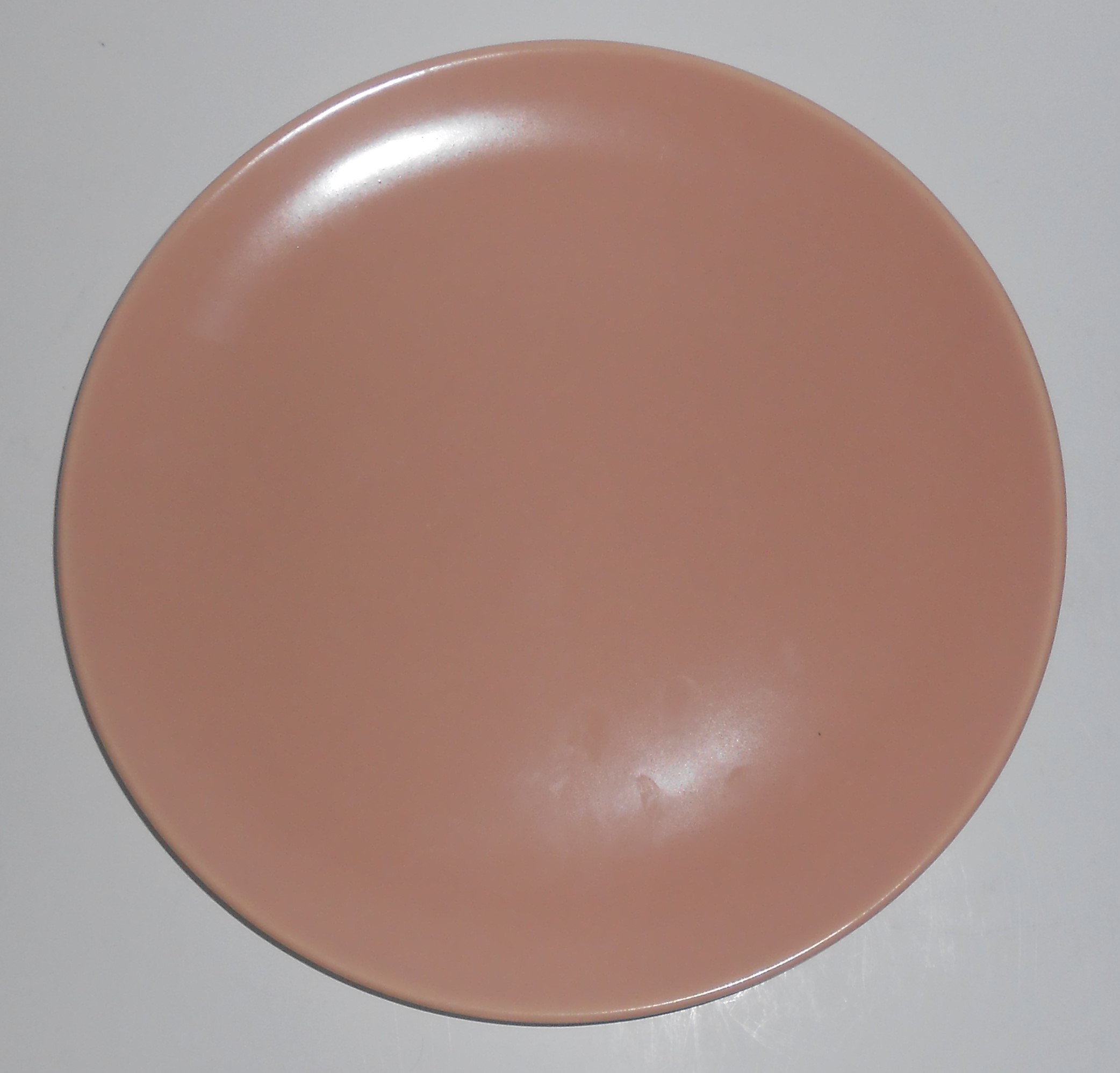 Catalina Pottery Rancho Ware Pastel Coral/Ivory Duotone