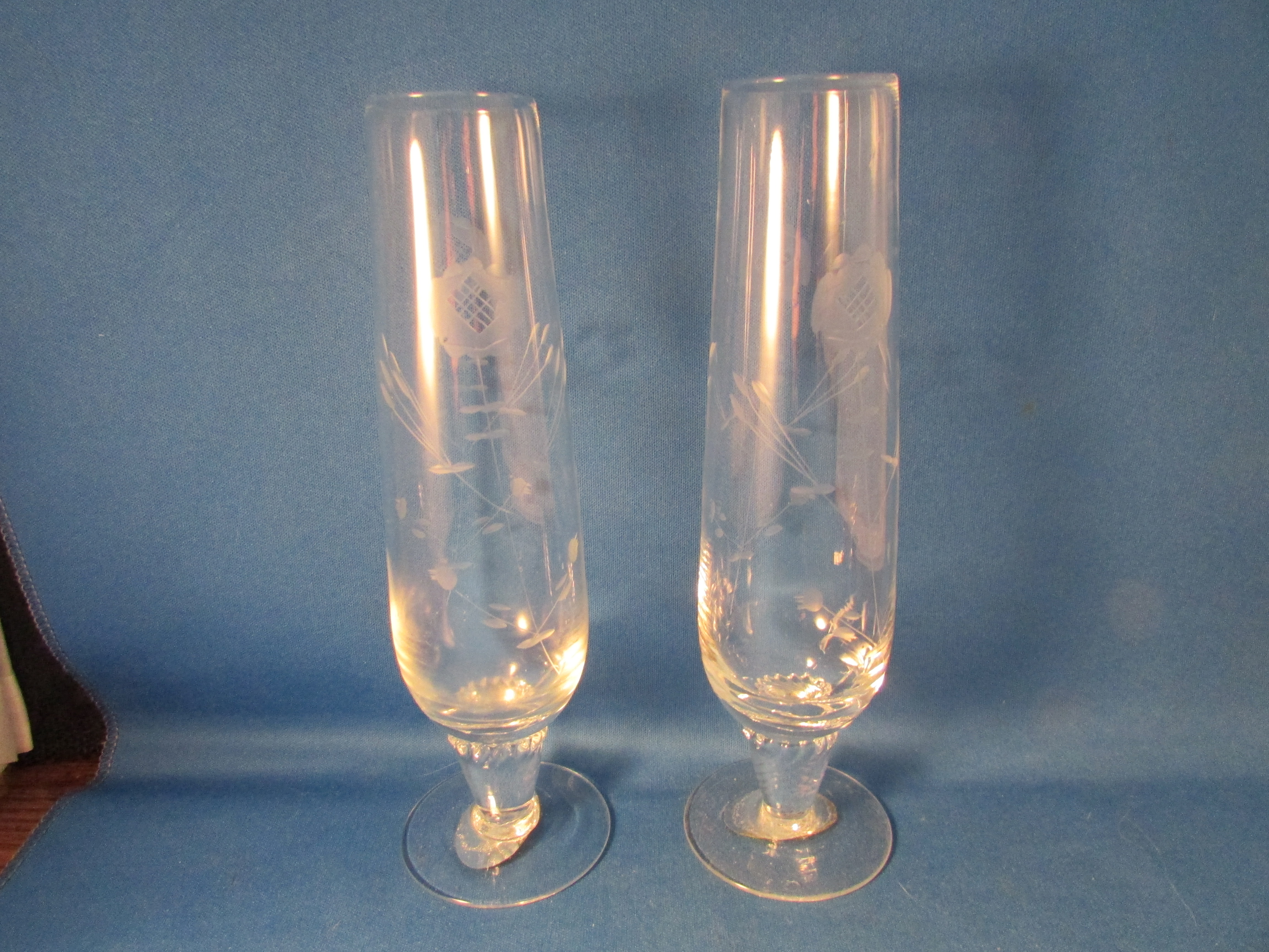 Cut Glass Crystal Vases