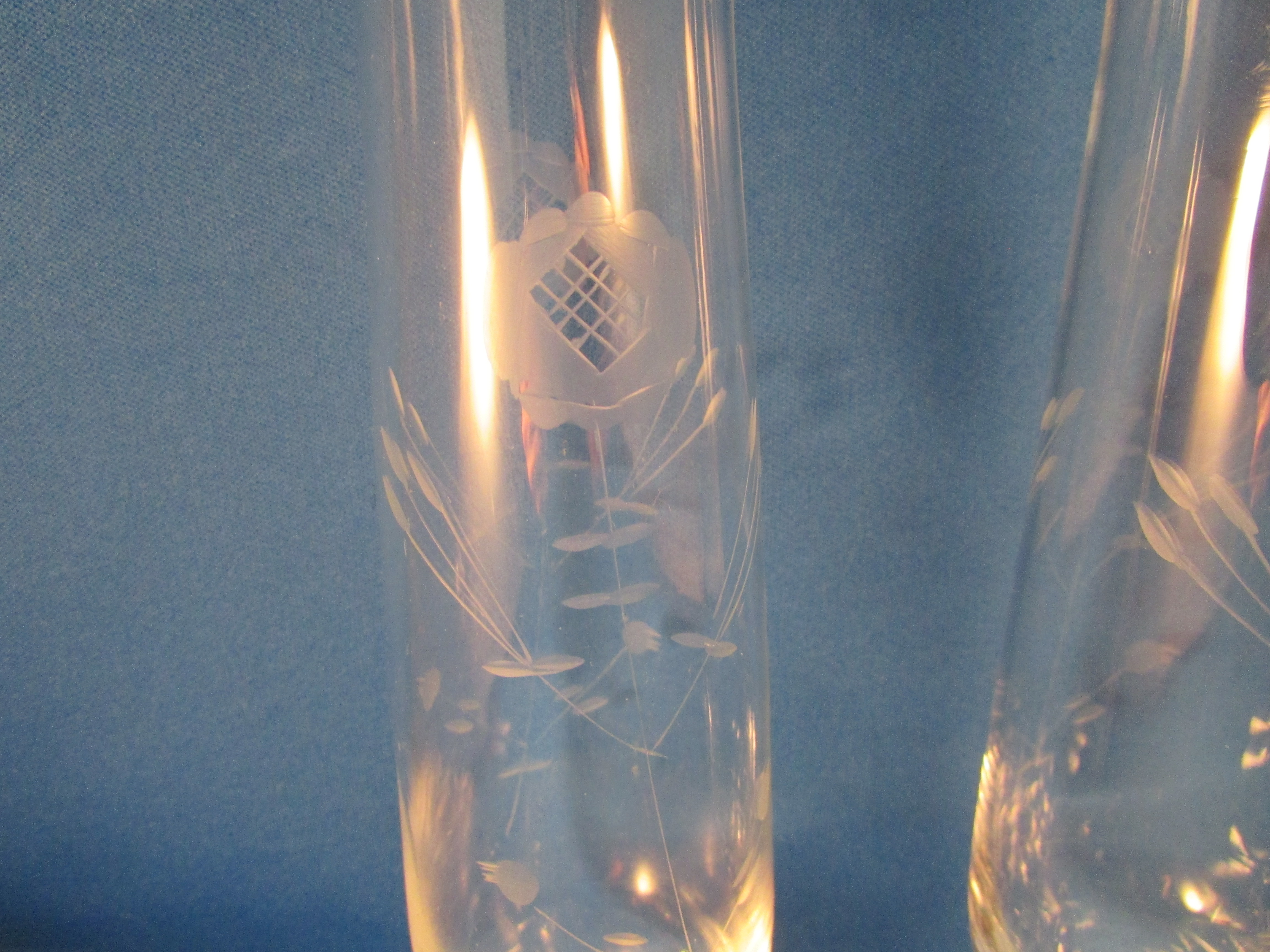 Cut Glass Crystal Vases