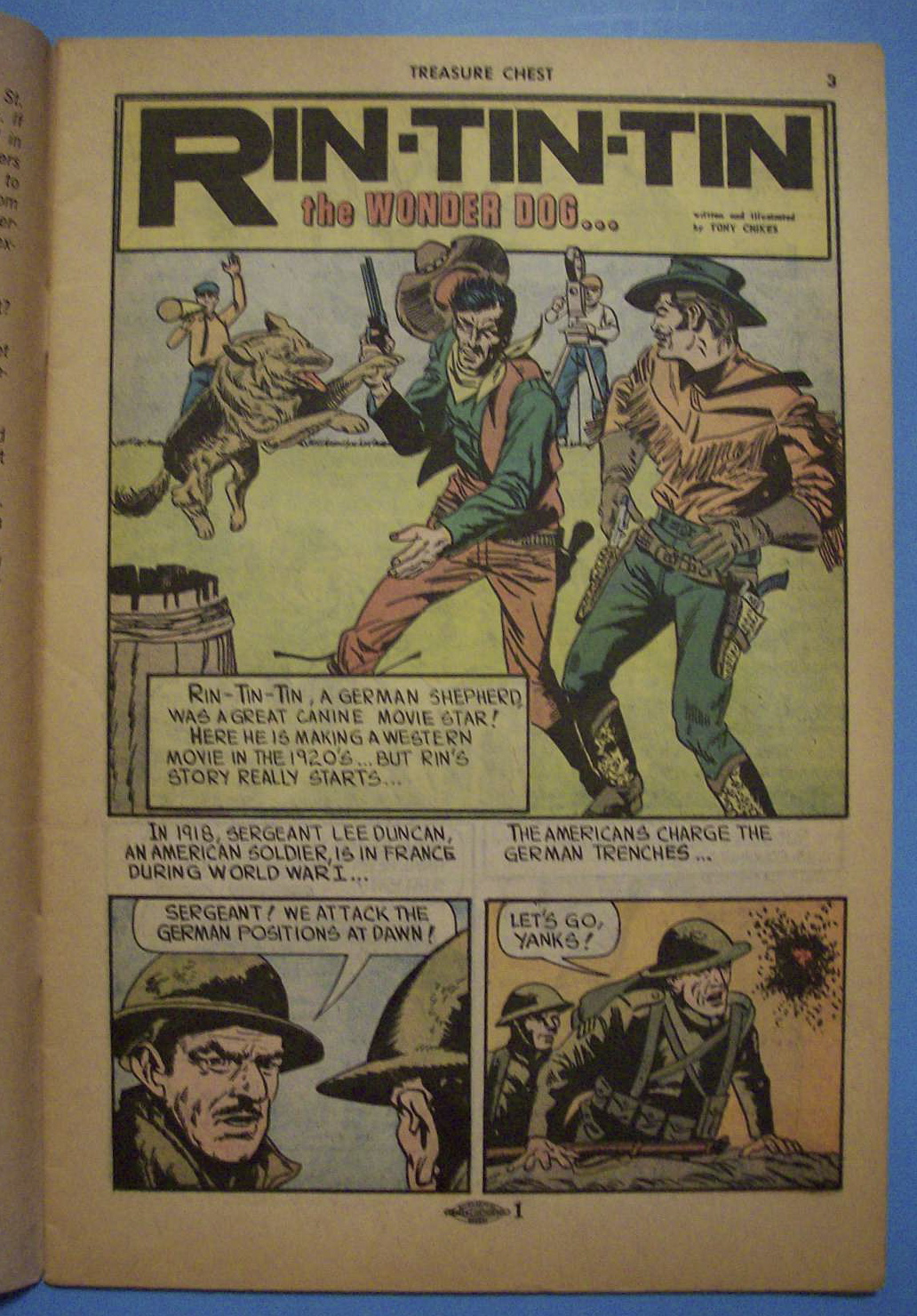 Rin Tin Tin Comics - October 5, 1967 - The Wonder Dog