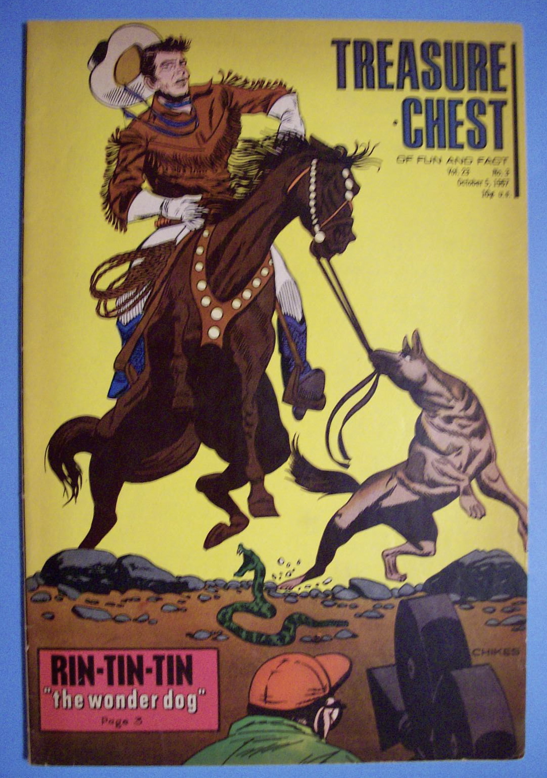 Rin Tin Tin Comics - October 5, 1967 - The Wonder Dog