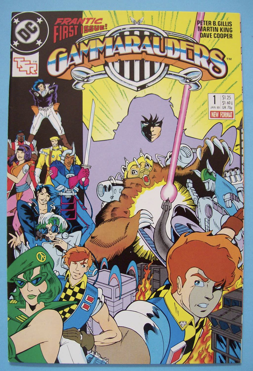 Gammarauders Comics - Jan 1989 - Shut Down On The...